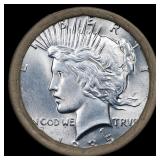 CO- UNC SEARS Peace Silver Dollar $1 10 Coin Roll