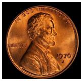 1970-s Lg Date Lincoln Cent Near Top Pop 1c ms67+