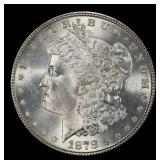 1878-p 7tf Morgan Dollar $1 Grades ms64
