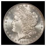 1878-s Morgan Dollar $1 Grades ms65