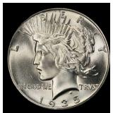 1935-p Peace Dollar Near Top Pop $1 ms66+ SEGS