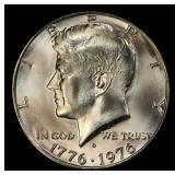 1776-1976-d Kennedy Half Dollar TOP POP! 50c ms67+