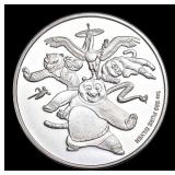 2023 Samoa $2 Kung Fu Panda 15th Anniv. Coin - 1 o
