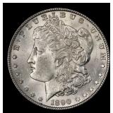 1890-p Morgan Dollar $1 Grades ms63