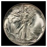 1936-p Walking Liberty Half Dollar Near Top Pop 50