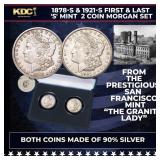 1878-s & 1921-s First & Last 