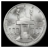 1984-d Olympics Modern Commem Dollar $1 ms70 SEGS