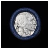 Buffalo Nickel Shotgun Roll in Old Bank Style 