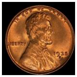 1935-s Lincoln Cent Near Top Pop 1c ms66+ rd SEGS