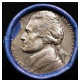 BU Shotgun Jefferson 5c roll, 1961-p 40 pcs Bank $