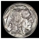 1935-s Buffalo Nickel 5c Grades ms66