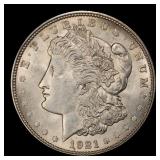1921-d Morgan Dollar $1 Grades ms62