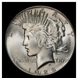 1928-p Peace Dollar Near Top Pop $1 ms65+ SEGS