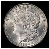 1888-o Morgan Dollar $1 Grades ms65