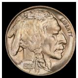 1925-p Buffalo Nickel 5c Grades ms64