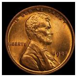 1923-p Lincoln Cent 1c ms66 rd SEGS