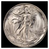 1945-s Walking Liberty Half Dollar Near Top Pop 50