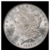 1884-o Morgan Dollar $1 Grades ms63