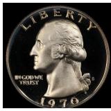 1970-s Proof Washington Quarter 25c pr69 dcam SEGS