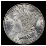 1889-p Morgan Dollar Near Top Pop! $1 ms67 SEGS