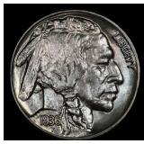 1936-p Buffalo Nickel TOP POP! 5c ms68+ SEGS