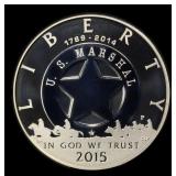 2015-P U.S. Marshals Service Proof Modern Commem D