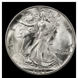 1939-d Walking Liberty Half Dollar 50c ms66+ SEGS