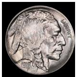 1916-d Buffalo Nickel 5c ms65 SEGS