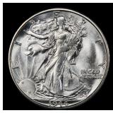 1944-s Walking Liberty Half Dollar 50c Grades ms65