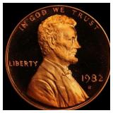 1982-s Proof Lincoln Cent 1c pr70 rd dcam SEGS