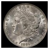 1885-o Morgan Dollar $1 Grades ms62+