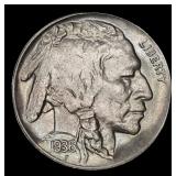 1936-d Buffalo Nickel TOP POP! 5c ms68 SEGS