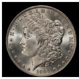 1884-o Morgan Dollar $1 Grades ms64+