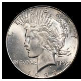 1928-s Peace Dollar $1 Grades ms63