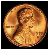 1972-d Lincoln Cent Near Top Pop 1c ms67 rd SEGS