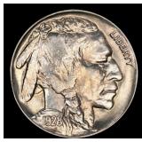 1928-p Buffalo Nickel 5c Grades ms66