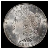 1882-o Morgan Dollar $1 Grades ms64+