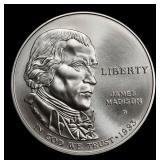 1993-d Madison Modern Commem Dollar Bill Of Rights