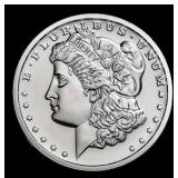 1 oz Silver Round - Morgan Dollar Style Round