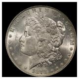 1878-p 7tf Morgan Dollar $1 Grades ms62