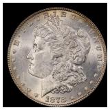 1878-p 7tf Morgan Dollar $1 Grades ms62