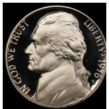 1976-s Proof Jefferson Nickel 5c pr70 dcam SEGS