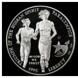 1995-p Olympics Paralympics Proof Modern Commem Do