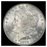 1878-p 7tf Morgan Dollar $1 ms65+ SEGS