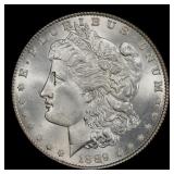 1889-p Morgan Dollar $1 Grades ms64
