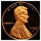 1980-s Proof Lincoln Cent 1c pr70 rd dcam SEGS