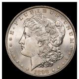 1898-p Morgan Dollar $1 Grades ms64+