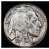 1937-p Buffalo Nickel Near Top Pop 5c ms68 SEGS