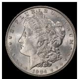 1904-p Morgan Dollar $1 Grades ms63