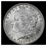 1887-o Morgan Dollar Near Top Pop! $1 ms65+ SEGS